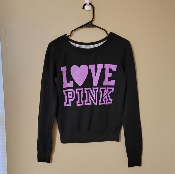 PINK Victoria's Secret Tops - Victoria's Secret PINK Sweatshirt XS